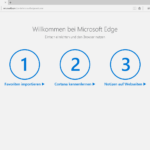 Microsoft Edge startet nicht richtig