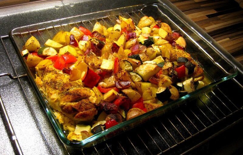 Rezept Auflauf Hähnchen Curry
