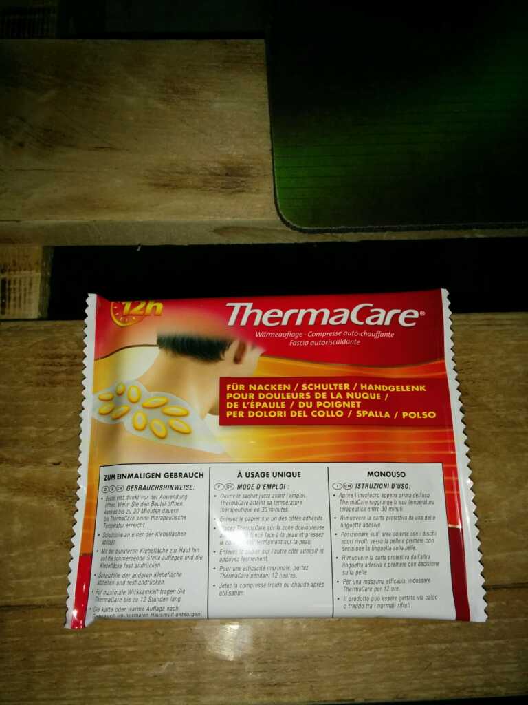 Thermalcare Wärmepflaster Verpackung