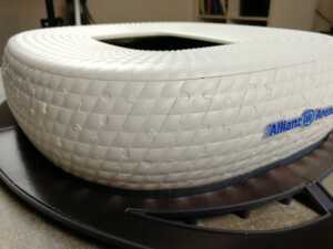 3d puzzle allianz arena ergbnis nahansicht 2