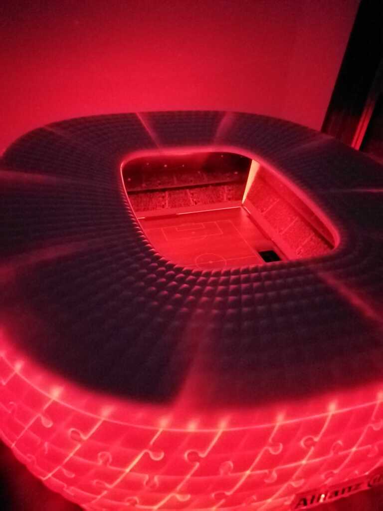 3d puzzle allianz arena ergebnis licht 3